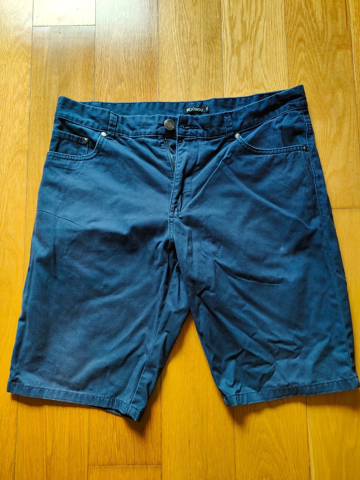 Men Bermuda shorts Inextenso original Blue navy pockets summer edition
